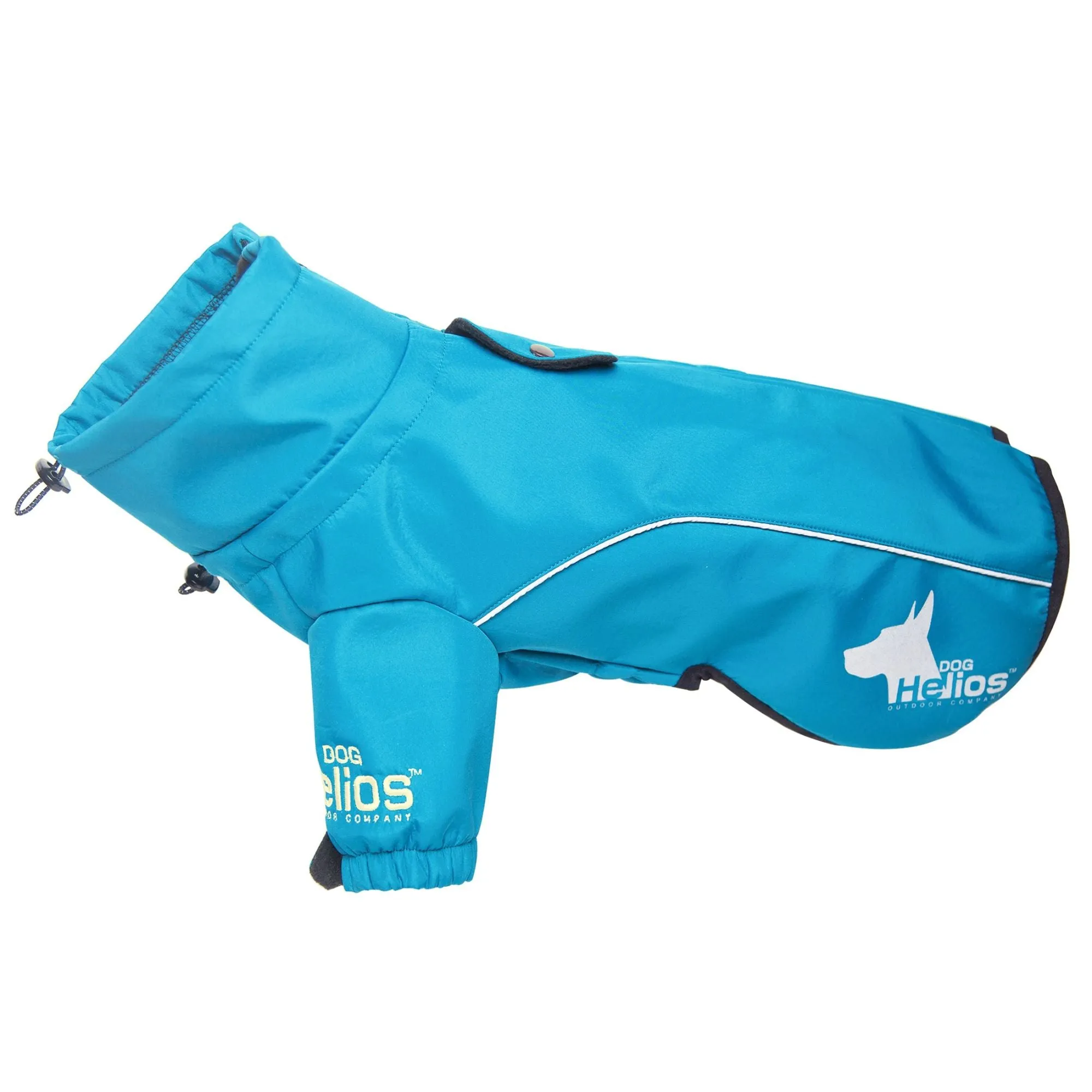 Water-resistant insulated dog coat