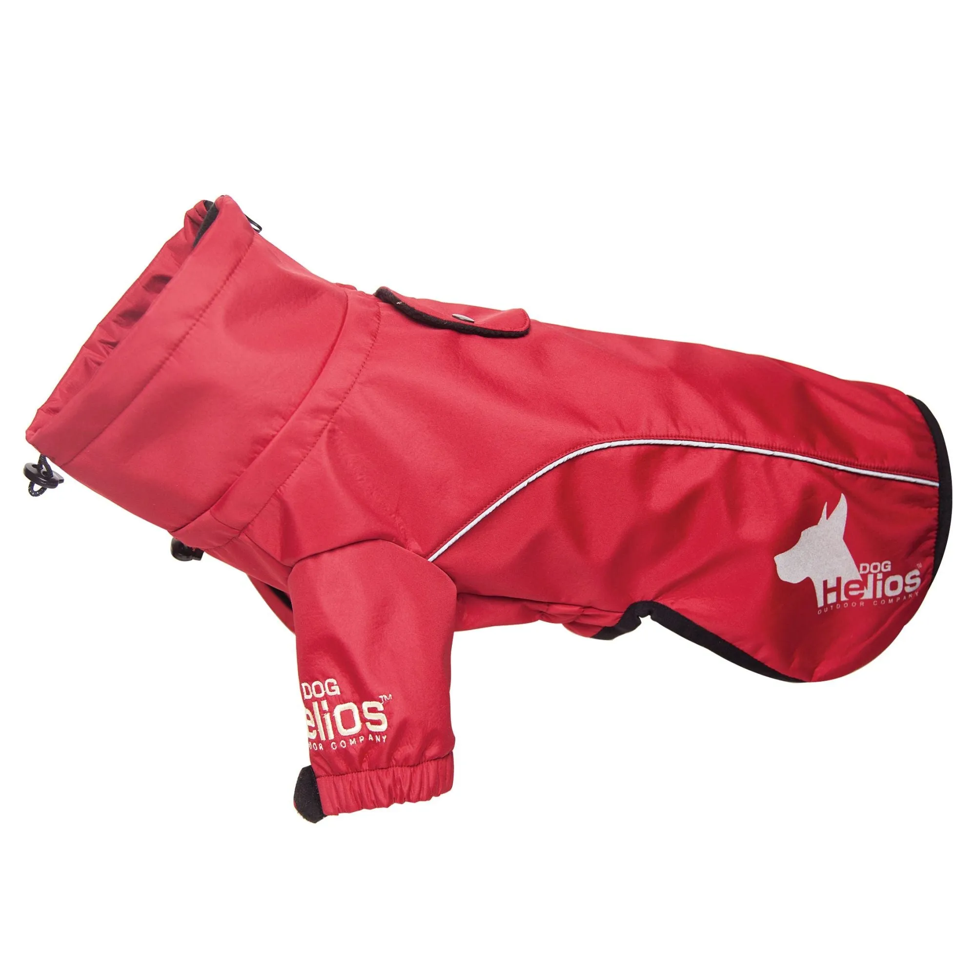 Water-resistant insulated dog coat