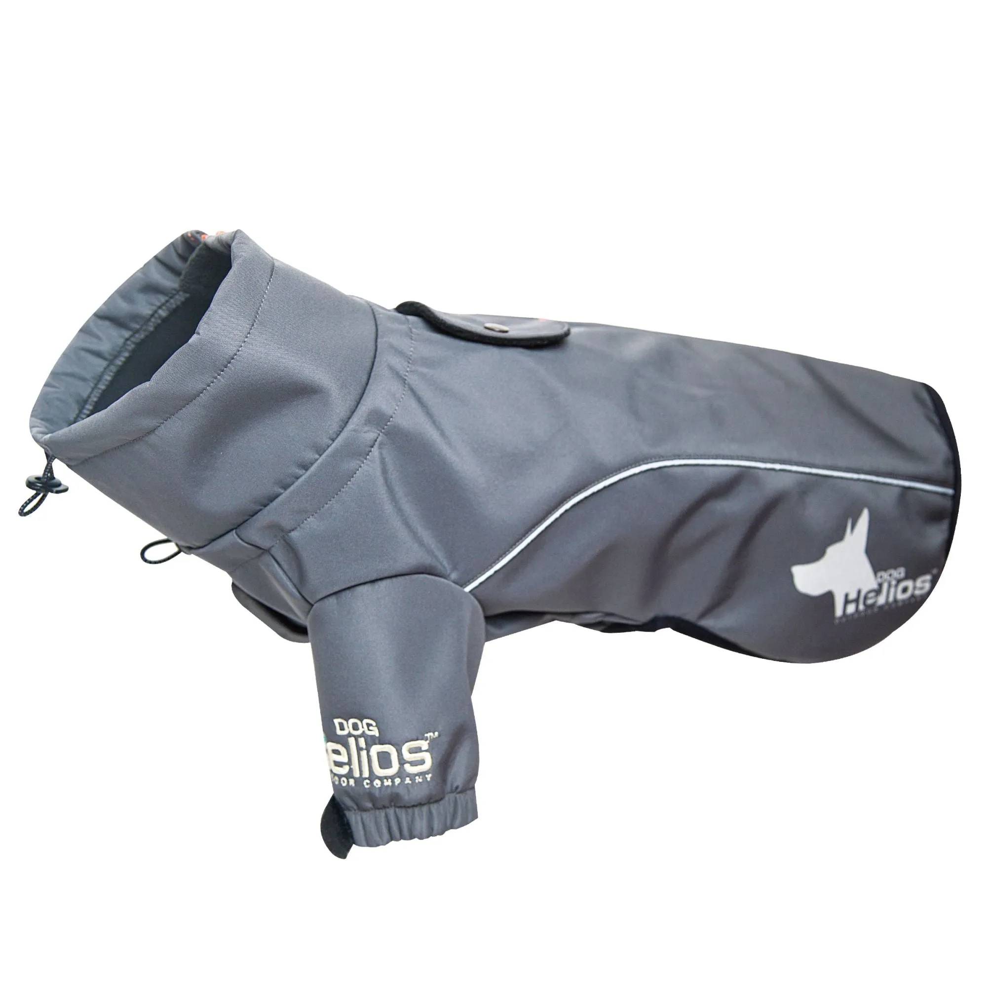 Water-resistant insulated dog coat