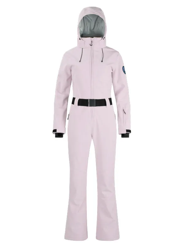 Women's Gsou Snow Classic Belted Flare One Piece Ski Suit